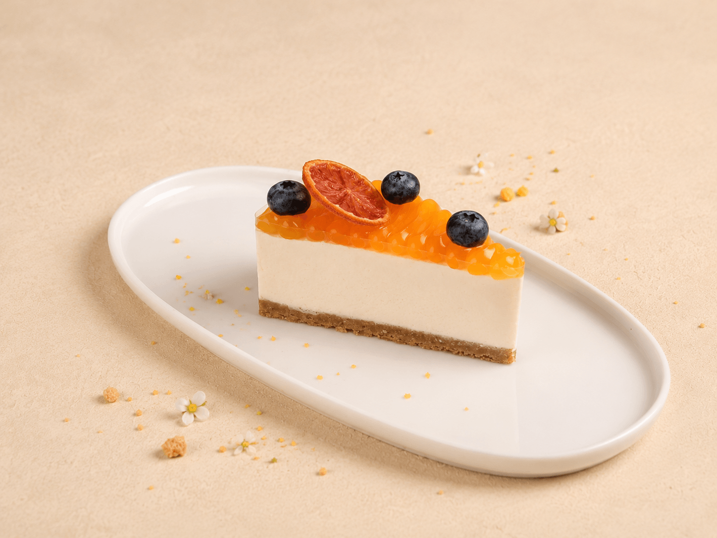 Portakallı Cheesecake