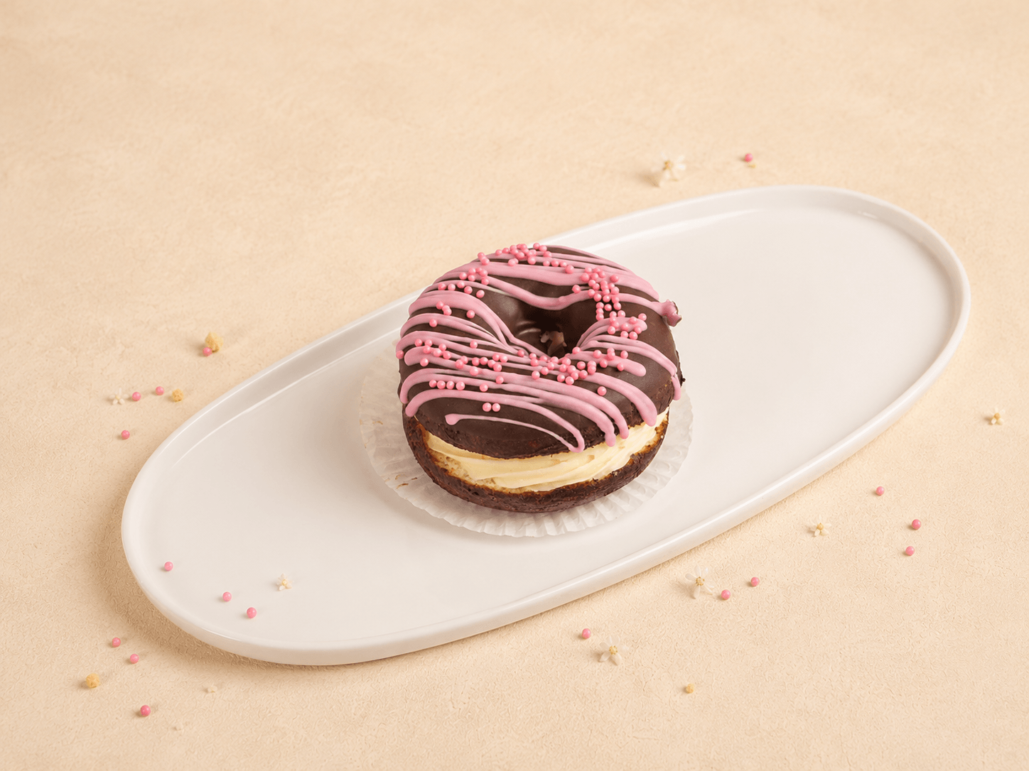 Frambuazlı Donut